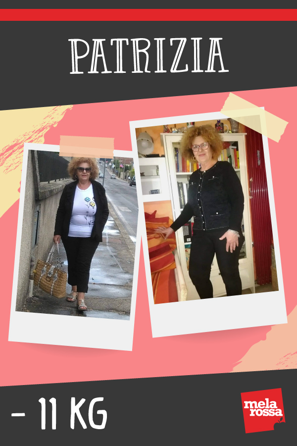 Patrizia, -11 kg con Melarossa: “Questa è una dieta che voglio fare a vita!” 1 pin testimonial