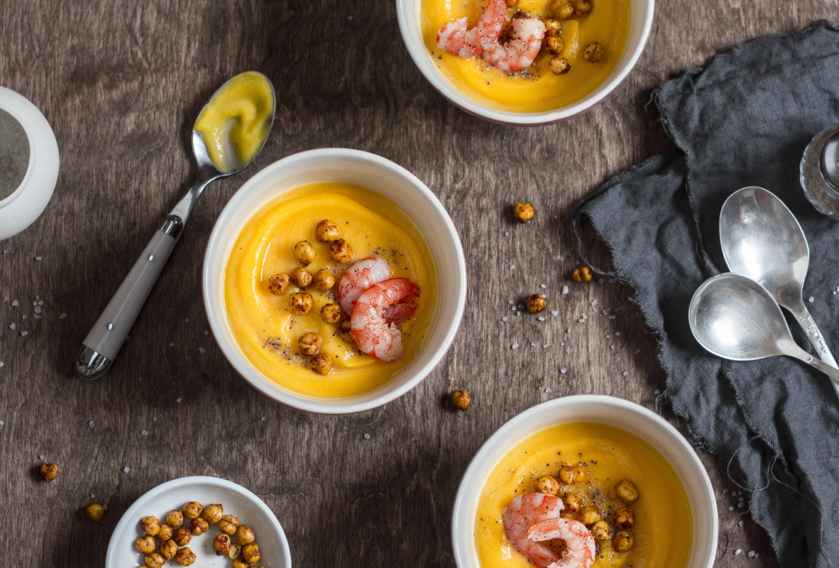 Curcuma: che cos'è, benefici e proprietà, ricette e controindicazioni 3 crema ceci gaberi curcuma