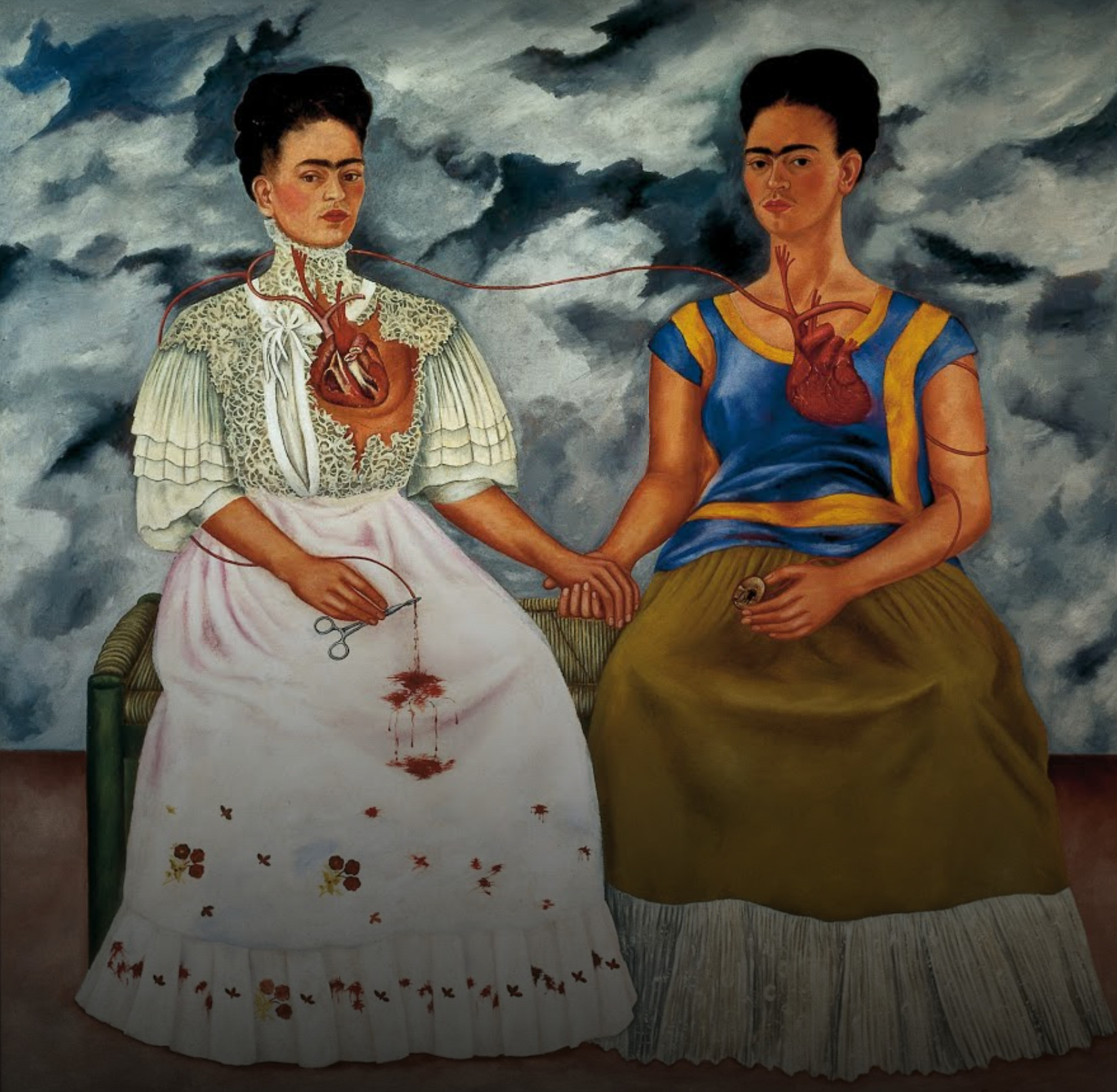 15 musei, mostre, luoghi d'arte e paradisi naturali da visitare virtualmente da casa con tutta la famiglia 2 The Two Fridas, Frida Kahlo,1939