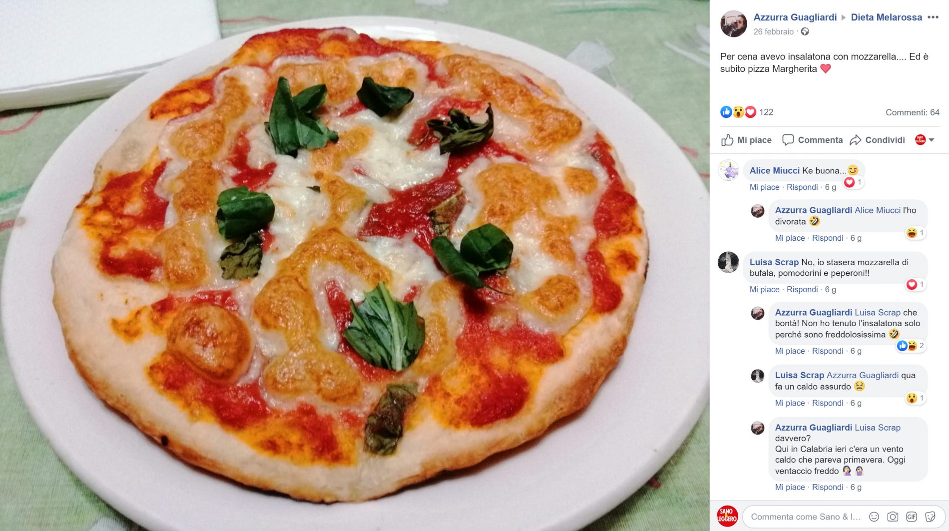 L'insalatona nella dieta Melarossa: 6 idee per trasformarla in un piatto più sfizioso 2 da insalatona a pizza margherita