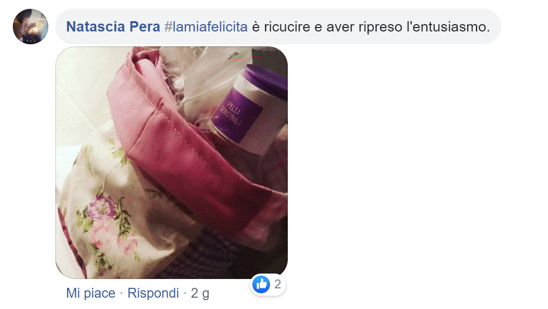 #lamiafelicità: i messaggi di speranza della community di Melarossa per combattere insieme la paura 16 #lamiafelicità natascia pera