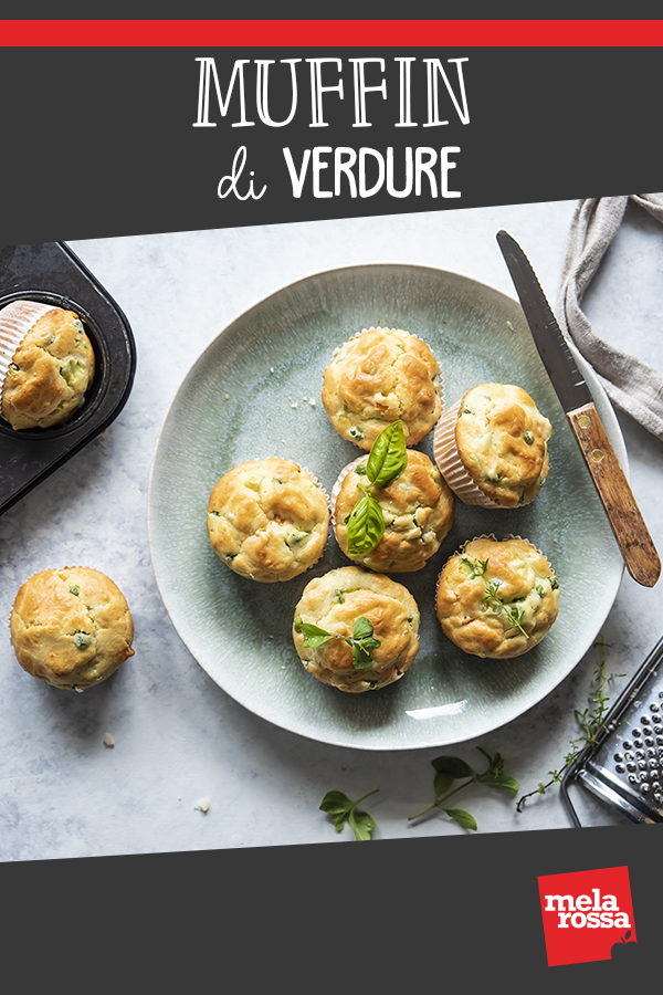 Muffin di verdure 8 muffin verdure