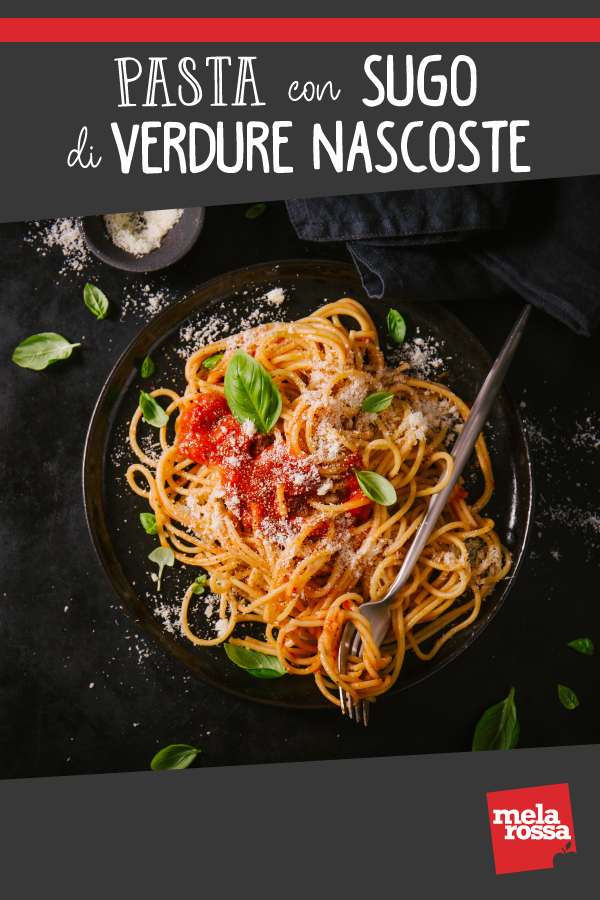 Pasta con sugo di verdure nascoste 5 Pasta con sugo di verdure nascoste