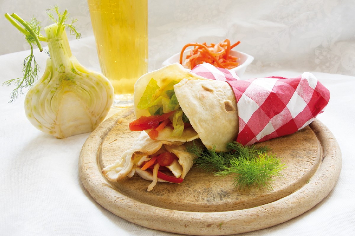 Come farcire le piadine: tante idee sane e leggere 10 piadine con insalata