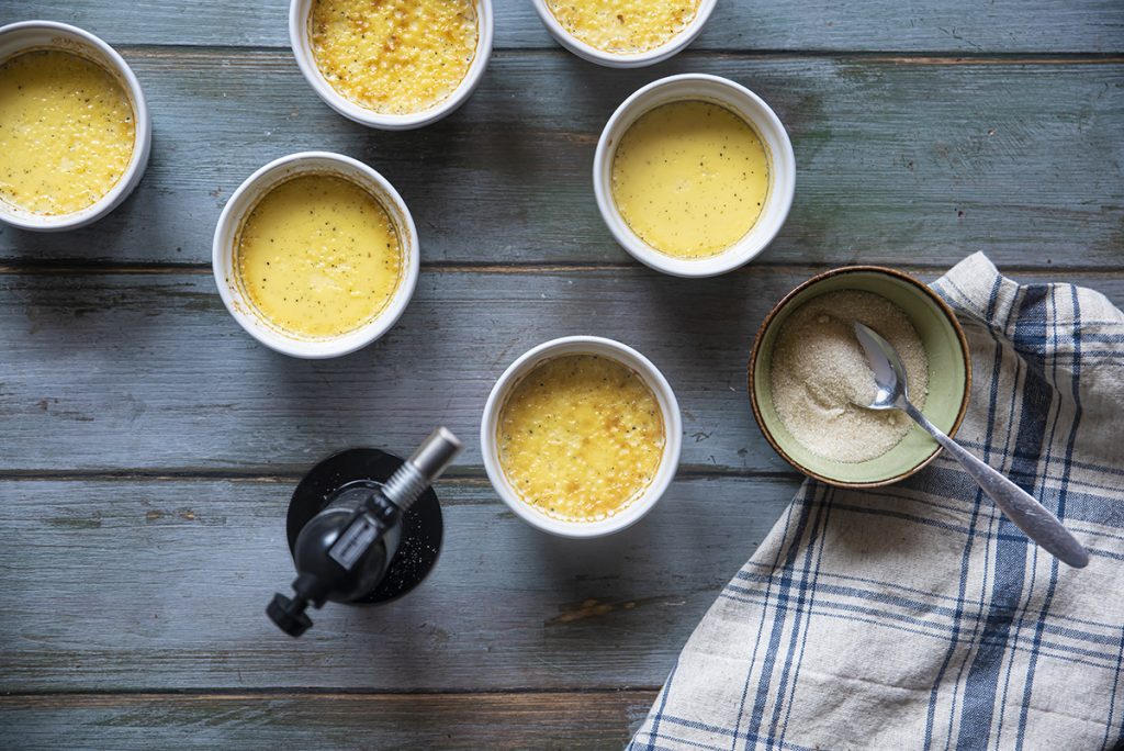 Creme brulee: la ricetta senza panna 6 preparazione finale