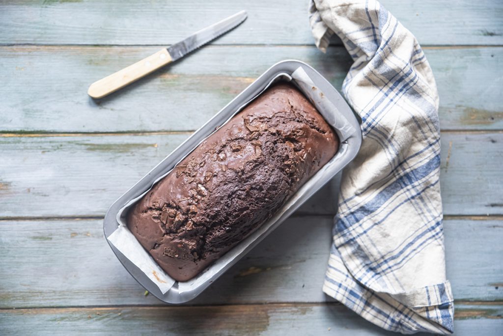 Plumcake light al cioccolato, soffice e senza burro 5 preparazione finale plumcake