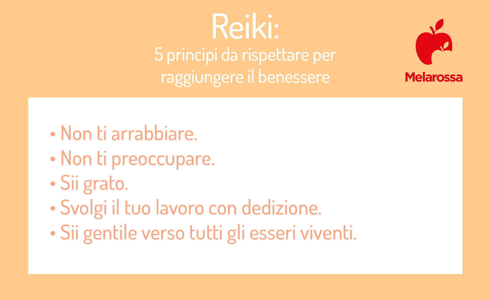 Reiki: cos'è, storia, principi, livelli, benefici e critiche 2 Principi del reiki