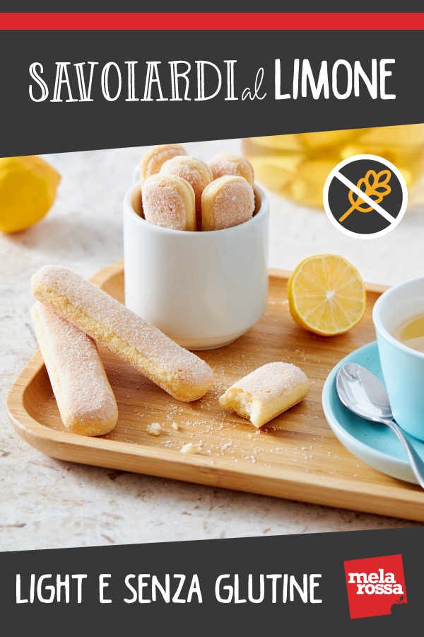 Savoiardi al limone, light e senza glutine 2 savoiardi al limone senza glutine