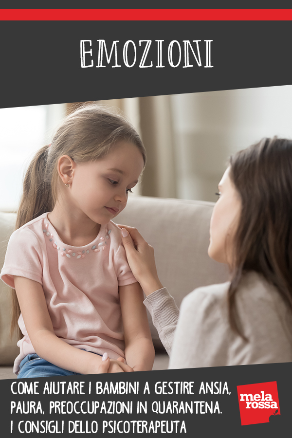 Emozioni in quarantena: come aiutare i bambini a gestire paura e tristezza. I consigli dello psicoterapeuta 1 bambini emozioni quarantena