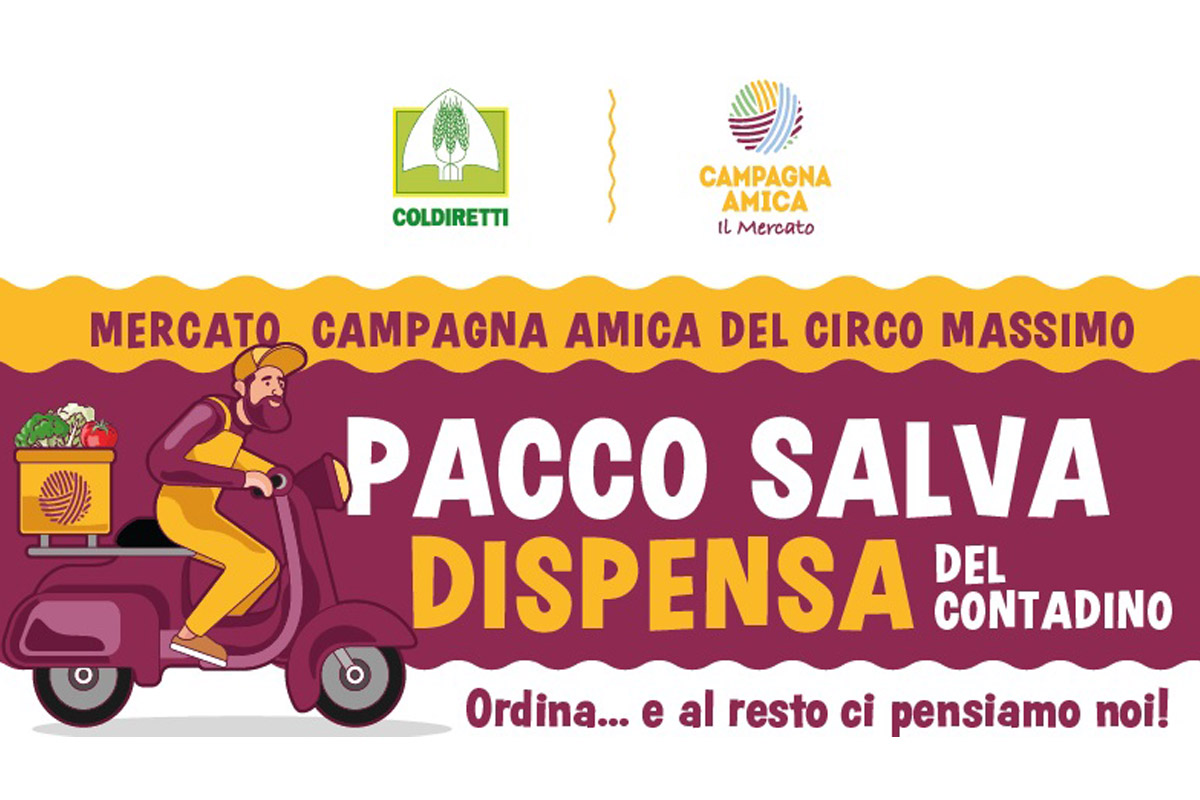 Campagna Amica porta a casa tua i prodotti agroalimentari italiani: a Roma arriva il Pacco salva dispensa del contadino 1 Campagna Amica Pacco Salva Dispensa a domicilio Roma