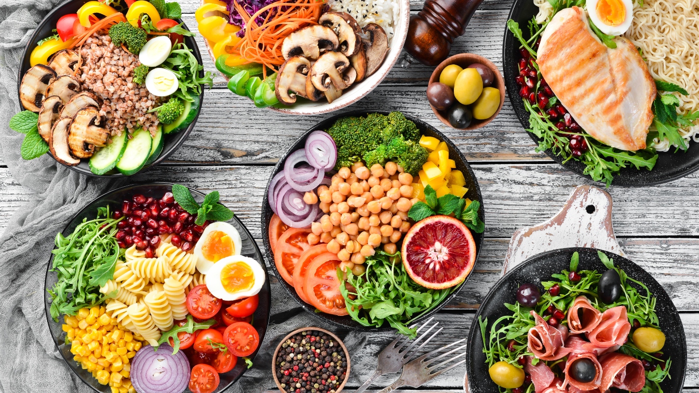 Cibi salutari che ti mettono di buon umore 2 cibi salutari: dieta mediterranea