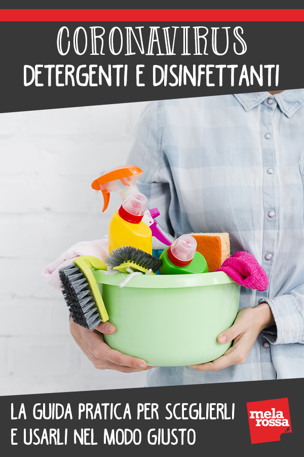Coronavirus, detergenti e disinfettanti: la guida pratica per sceglierli e usarli nel modo giusto 1 Coronavirus: guida detergenti disinfettanti
