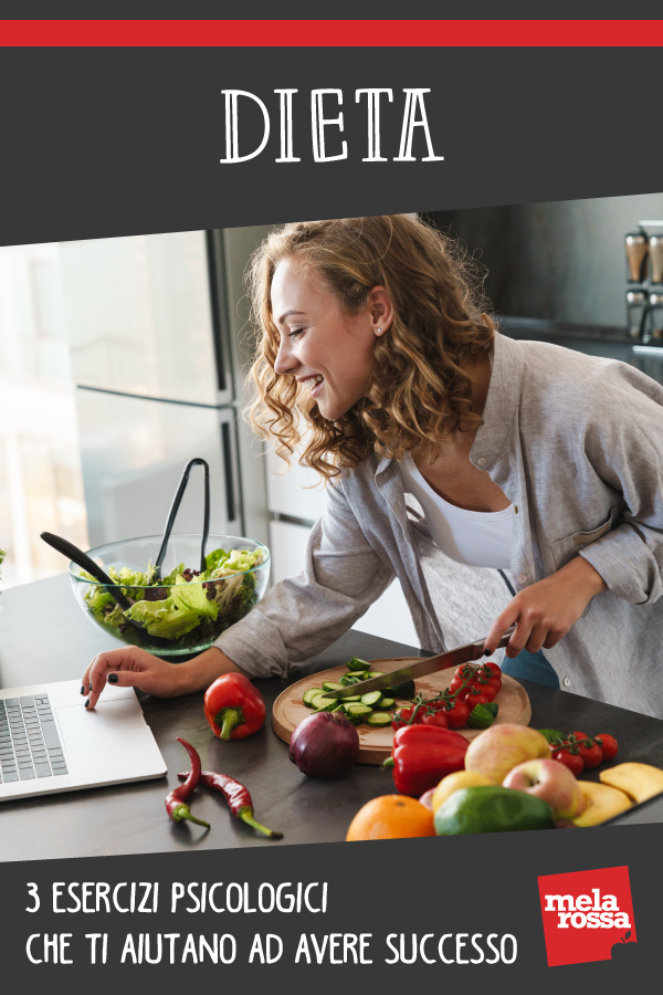 Dieta: 3 esercizi psicologici che ti aiutano ad avere successo 1 Dieta: esercizi psicologici successo