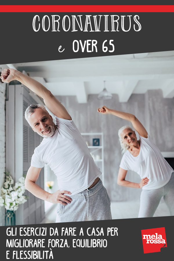 Coronavirus e over 65: gli esercizi da fare a casa per migliorare forza, equilibrio e flessibilità 1 coronavirus over 65 ginnastica a casa