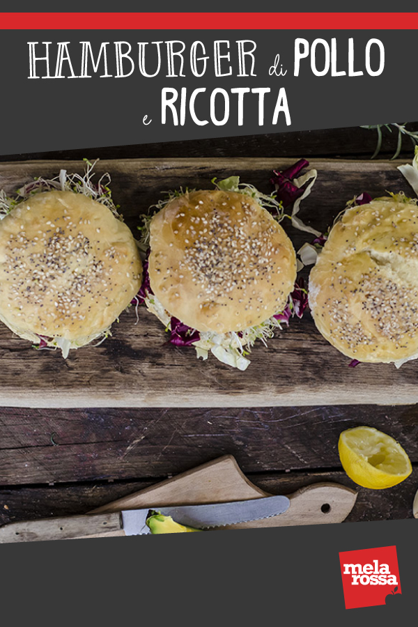 Hamburger di pollo e ricotta 2 Hamburger di pollo e ricotta ricetta
