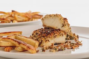Merluzzo gratinato con patate