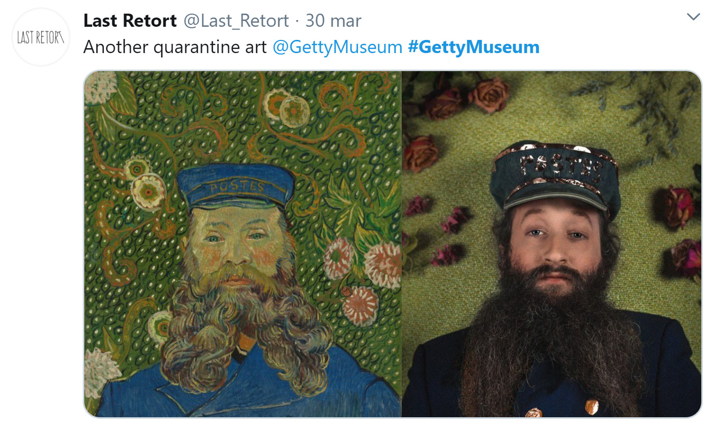 Coronavirus, il challenge del Getty Museum: ricrea la tua opera d'arte a casa. E i social si scatenano 12 museo getty challenge last retort