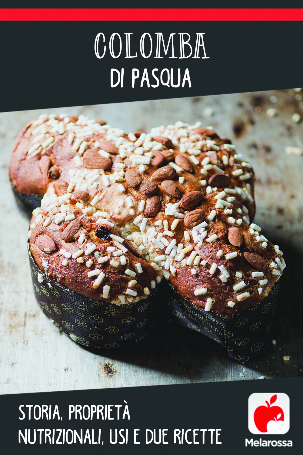 Colomba di Pasqua: storia, proprietà nutrizionali, usi e due ricette 11 Ricetta colomba di pasqua