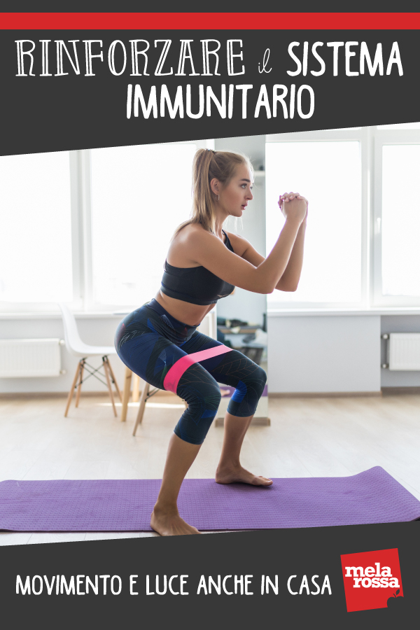Rinforzare il sistema immunitario: movimento e luce anche in casa 2 rinforzare il sistema immunitario: movimento e luce in casa