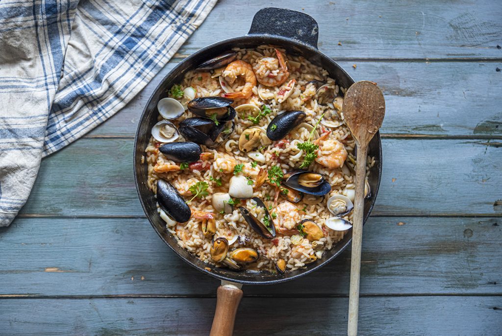 Risotto alla pescatora: un gustoso primo piatto di pesce 13 risotto alla pescatora prezzemolo