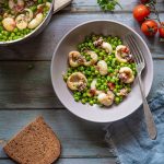 Seppie con piselli, un secondo di pesce gustoso 1 seppie e piselli