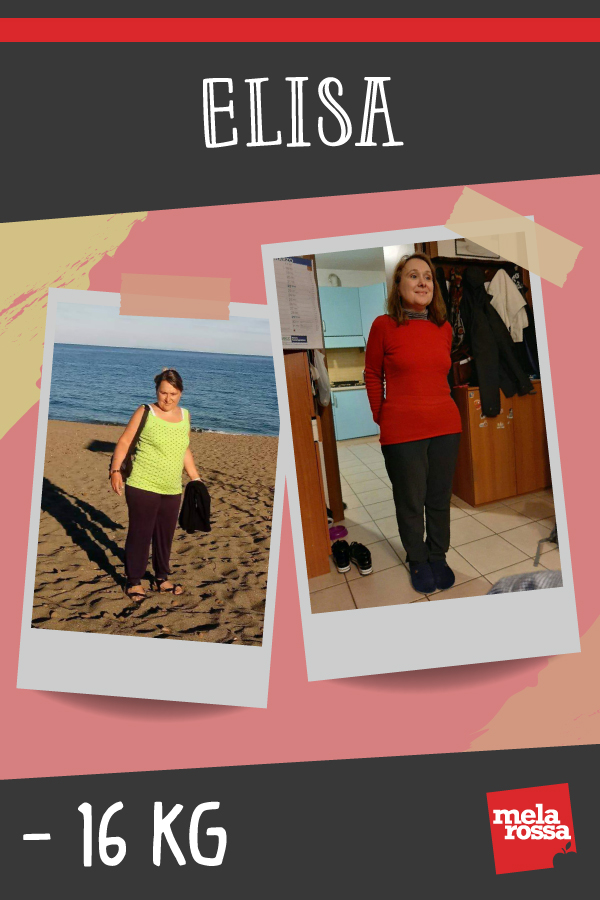 Elisa, -16 kg con Melarossa: “Una dieta che ti aiuta a prenderti cura di te!” 1 testimonial-melarossa-elisa-16-kg