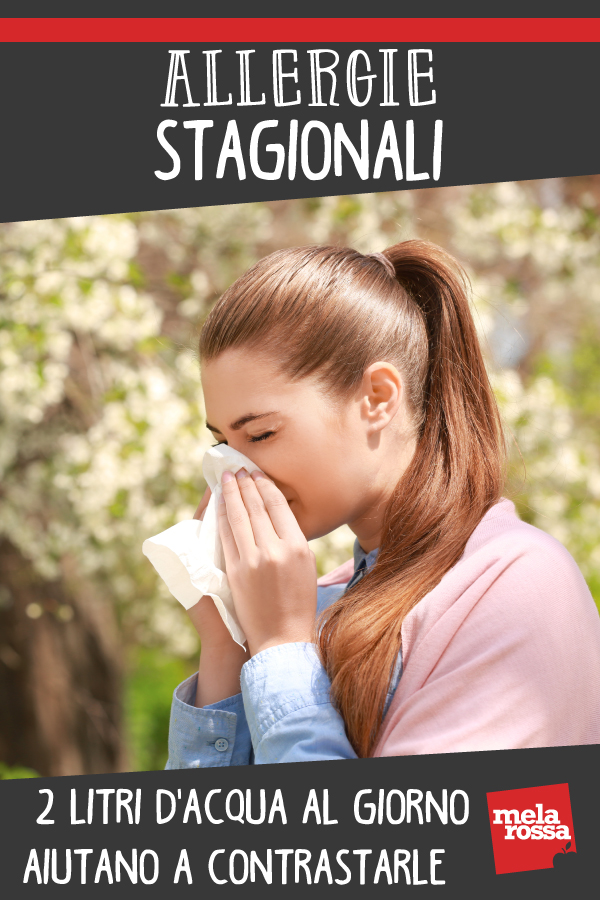 Allergie stagionali: 2 litri d'acqua al giorno aiutano a contrastarle 1 allergie stagionali importanza acqua
