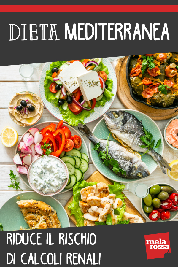 La dieta mediterranea riduce del 28% il rischio di calcoli renali 1 dieta mediterranea previene calcolosi renale