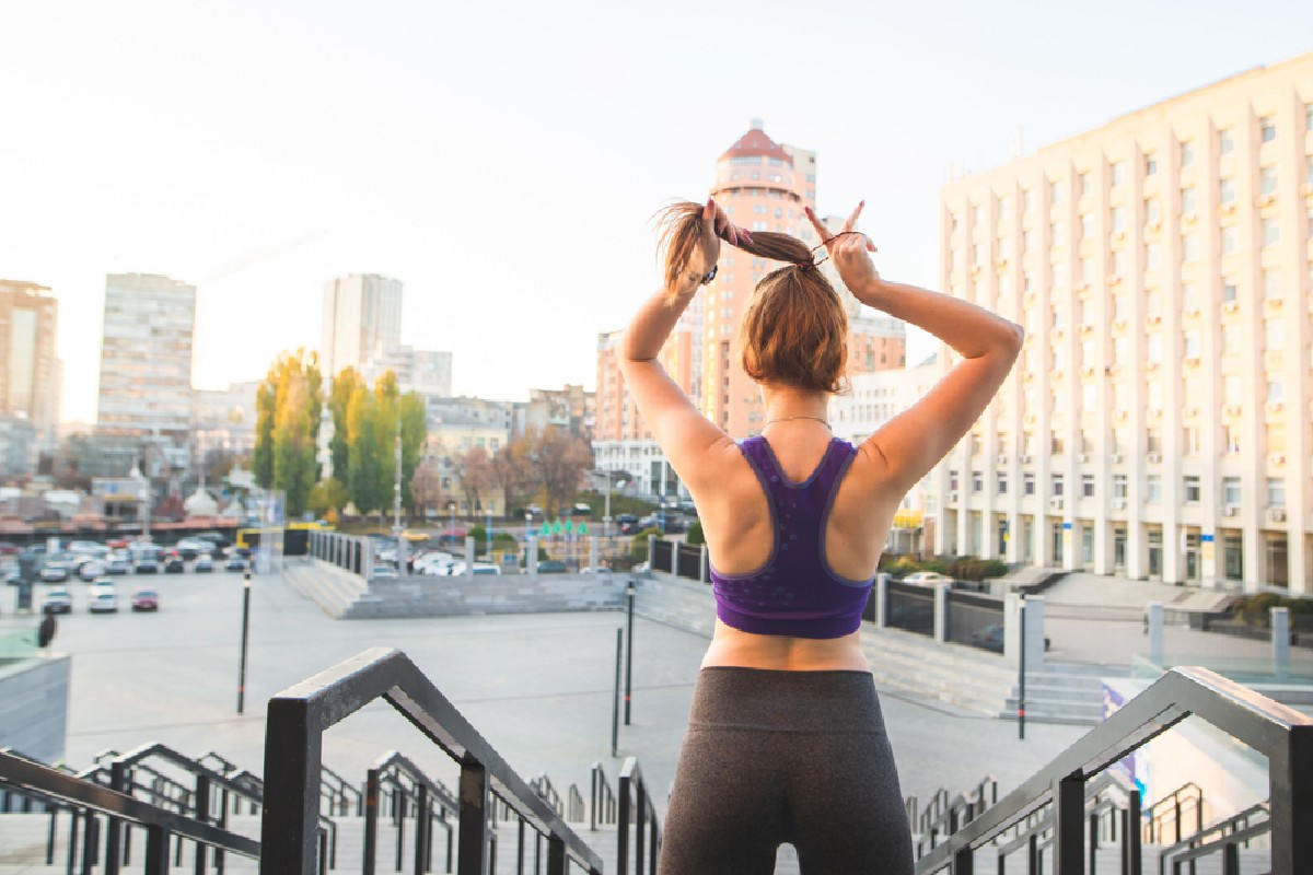 Non stressare i capelli durante l'attività fisica 1 capelli sport