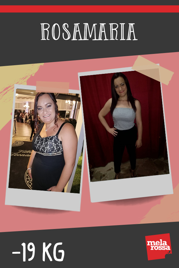 Rosamaria, -19 kg con Melarossa: “Non vedevo questo peso da quando avevo 18 anni!” 1 testimonial melarossa rosamaria 19 kg