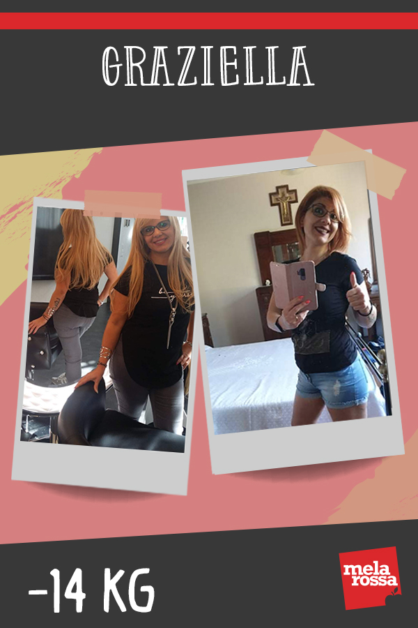 Graziella -14 kg con Melarossa: “Adesso nei negozi solo taglia S!” 1 testimonial melarossa graziella 14 kg