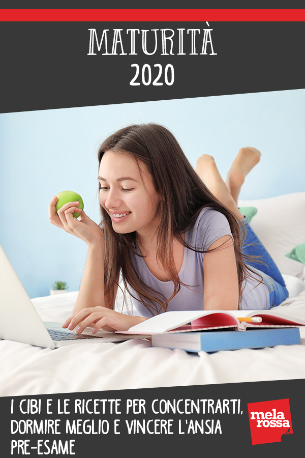 Maturità 2020: i cibi e le ricette per concentrarti, dormire meglio e vincere l'ansia pre-esame 4 Maturità 2020: i cibi e le ricette per affrontarla al meglio