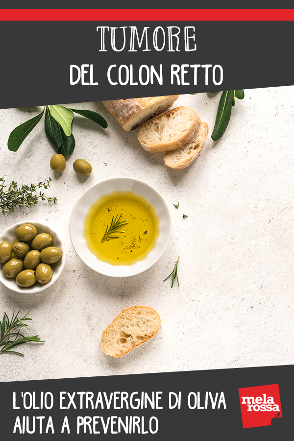 Tumore del colon retto: l'olio extravergine di oliva aiuta a prevenirlo 1 tumore colon olio extravergine azione protettiva