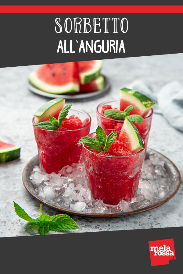 Sorbetto all'anguria 2 sorbetto all'anguria