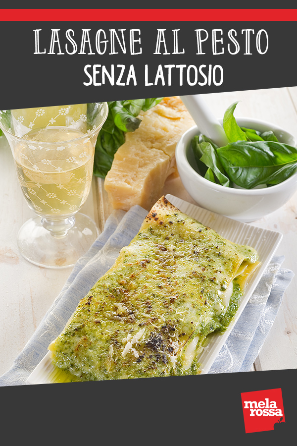 Lasagne al pesto, poche calorie e tanto gusto! 2 lasagne pesto lattosio
