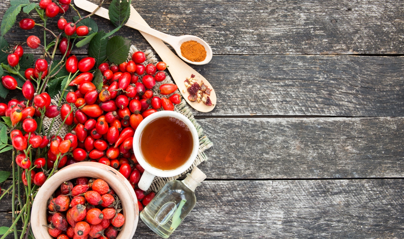 Rosa canina: proprietà, benefici, usi e controindicazioni 1 rosa canina e vitamina C