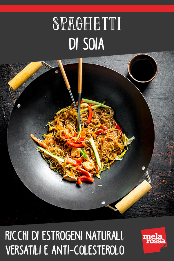Spaghetti di soia: ricchi di estrogeni naturali, versatili e anti-colesterolo 2 Spaghetti di soia: alimento sana da inserire nella tua dieta