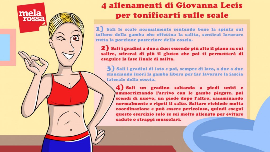 Come allenarsi bene a casa a costo zero con sedia, tavola, muro, scale… 5 allenarsi a casa con le scale