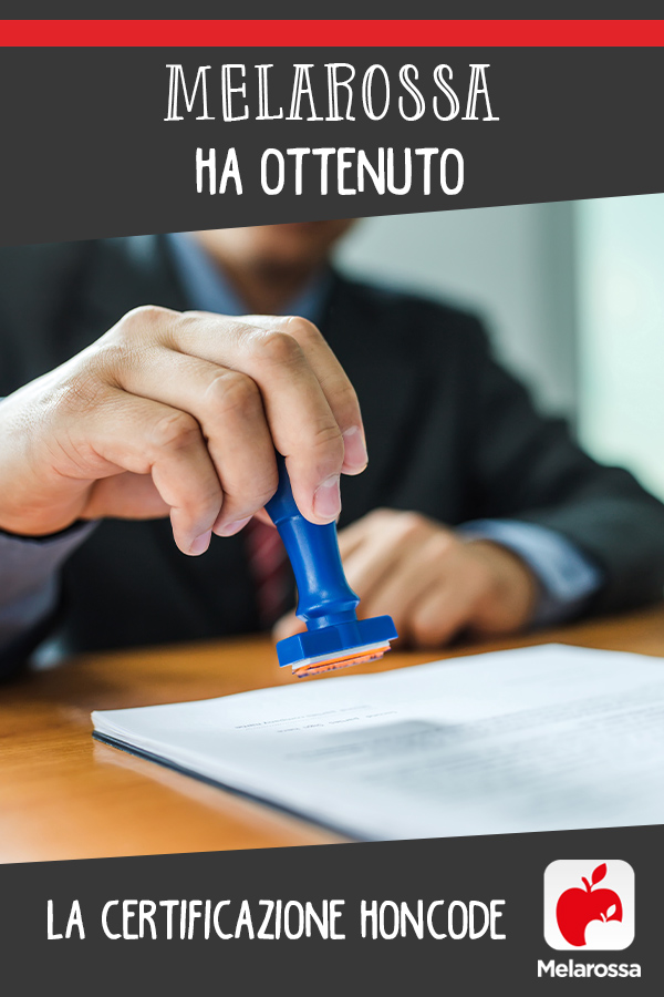 Melarossa ha ottenuto la certificazione HONcode 1 certificazione honcode