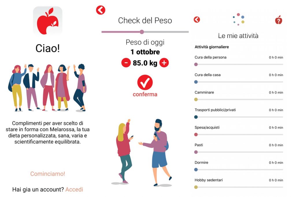 E’ arrivata la versione 2021 dell’App Melarossa! Scopri tutte le novità e abbonati subito 1 dieta melarossa novita attivita