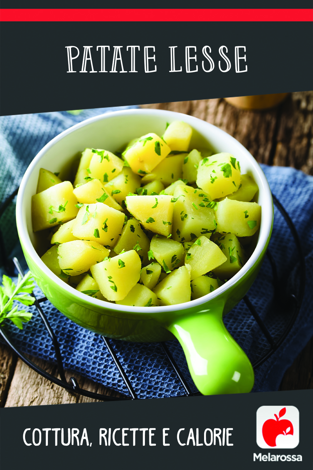Patate lesse, con olio extravergine d'oliva e prezzemolo 5 patate lesse Pinterest
