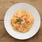 Risotto con gamberi, un primo piatto saporito e digeribile 1 risotto gamberetti bottarga