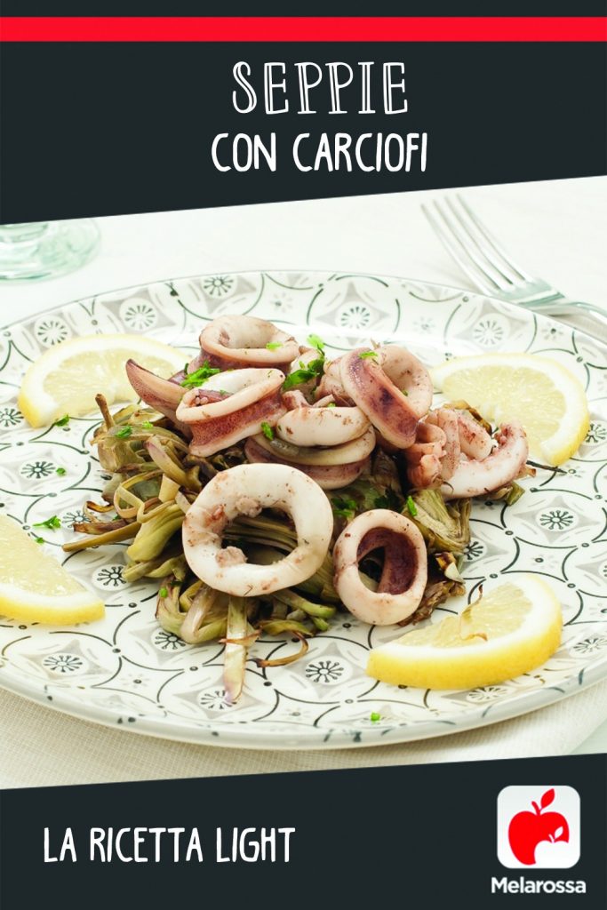 Seppie con carciofi 9 Seppie con carciofi: la ricetta light