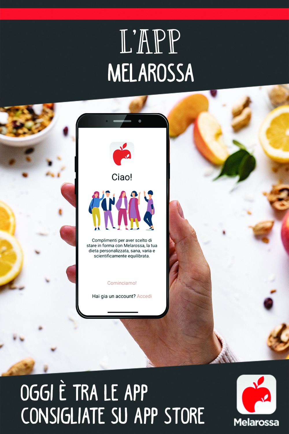 L’app Melarossa è tra le app consigliate su App Store 2 app Melarossa_ consigliata su App store