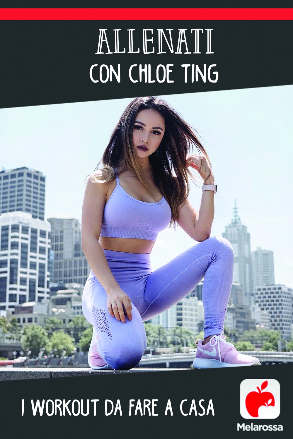 Allenati con Chloe Ting: i workout da fare a casa 1 Chloe Ting fitness influencer