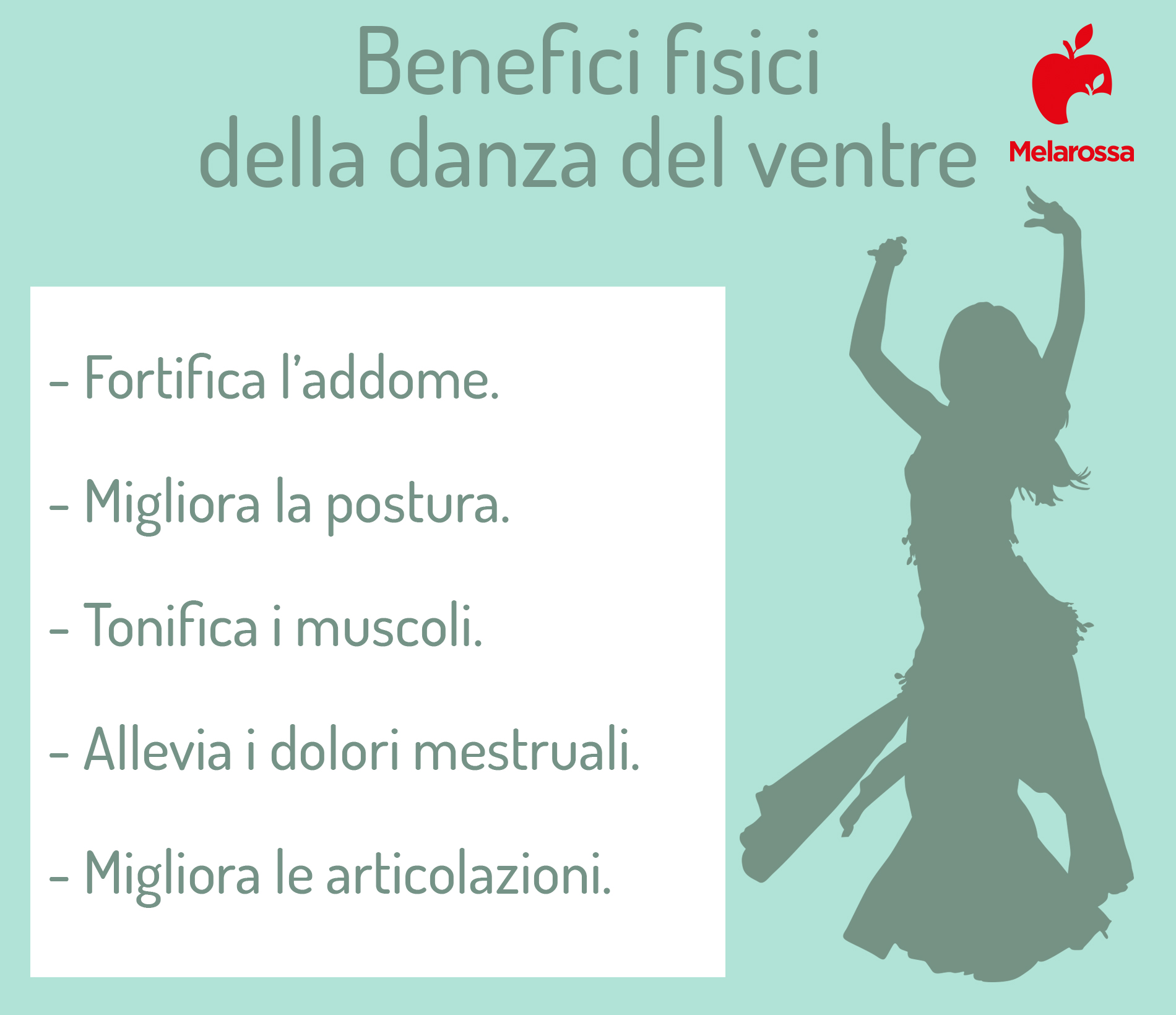 Danza del ventre: cos’è, storia, musica, come si svolge una lezione e benefici 7 Benefici fisici della danza del ventre