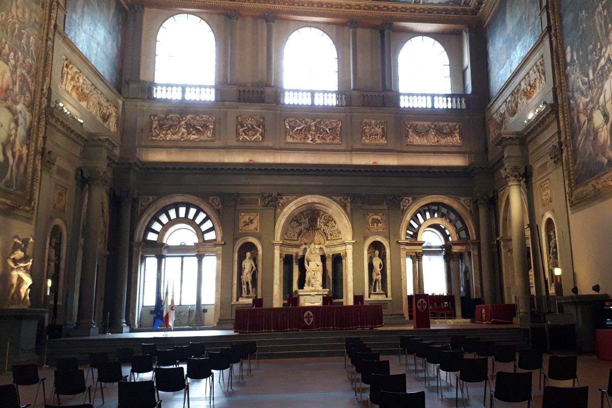 Alla scoperta di Firenze: Palazzo Vecchio e le bellezze del Rinascimento 1 salone dei cinquecento