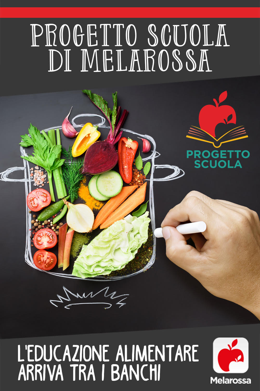 L'educazione alimentare arriva tra i banchi con il Progetto Scuola targato Melarossa 1 progetto scuola Melarossa: educazione alimentare per le scuole