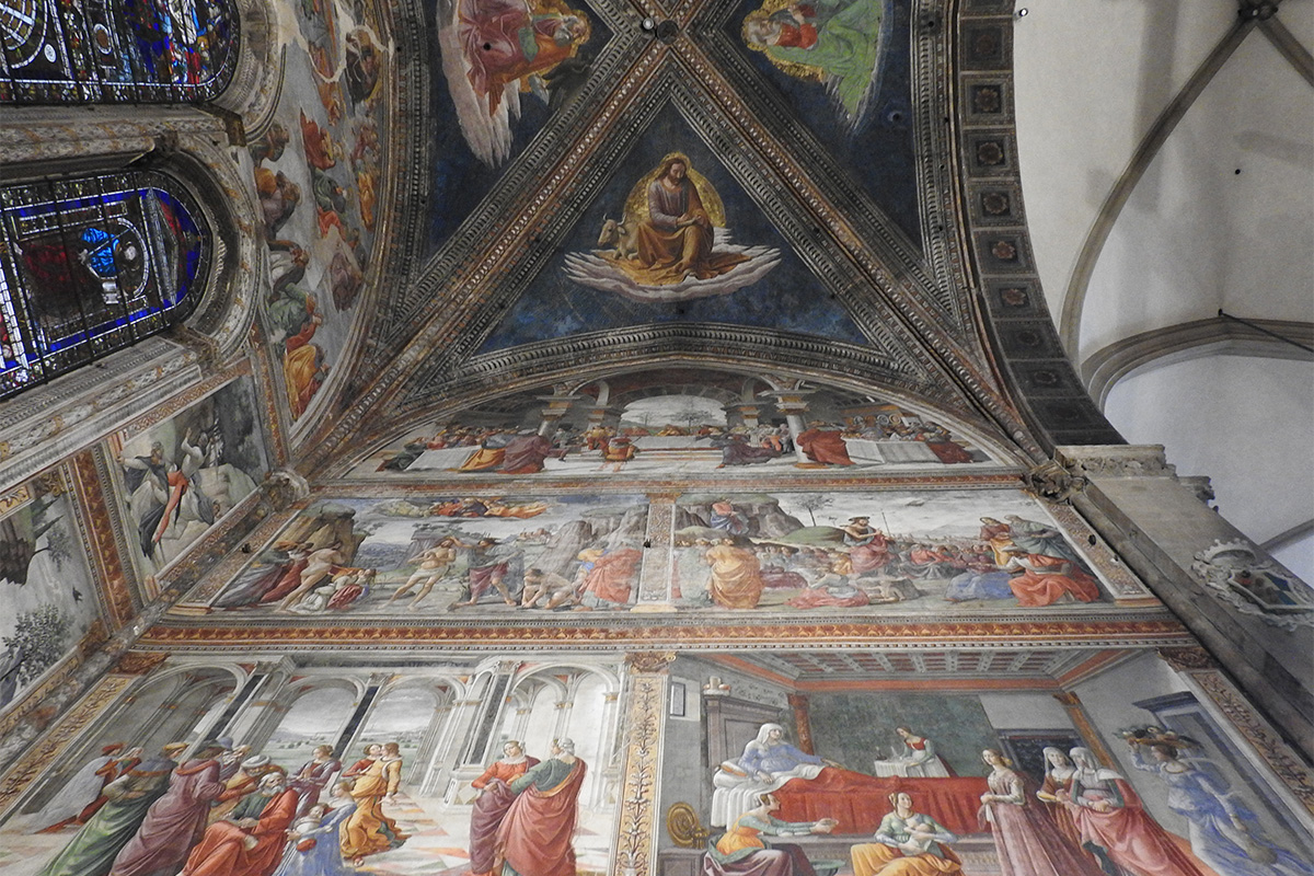 Alla scoperta di Firenze: il complesso di Santa Maria Novella 6 cappela tornabuoni