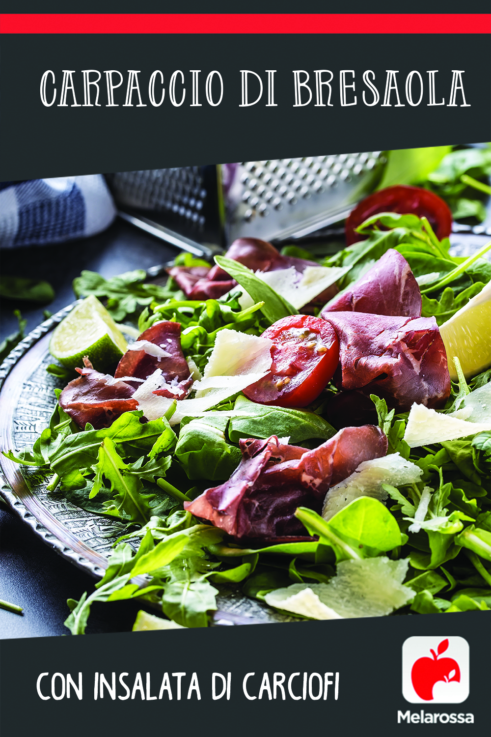 Carpaccio di bresaola con insalata di carciofi 2 carpaccio di bresaola con insalata di carciofi